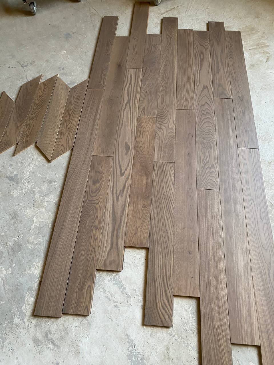 Инженерная доска Eparket Дуб Grey River натур лак 600-1500×180×15